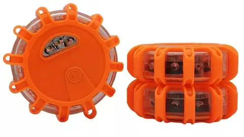 Luz estroboscópica de mergencia Funcionamiento con tres pilas AAA