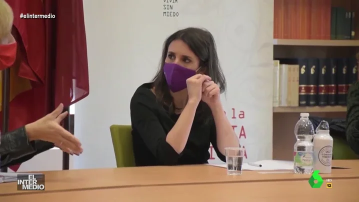 Vídeo manipulado - El dilema de Irene Montero al escuchar un 'profundo' consejo de pareja