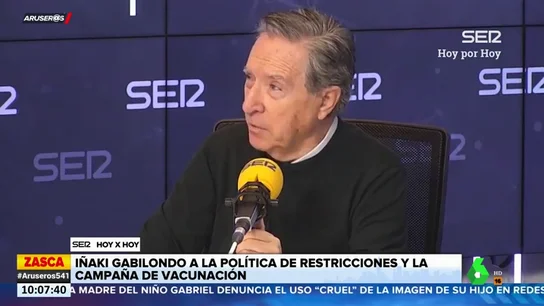 La reflexión de Gabilondo sobre las restricciones: "Cuando las normas no se entienden, se incumplen" La reflexión de Gabilondo sobre las restricciones: "Cuando las normas no se entienden, se incumplen"