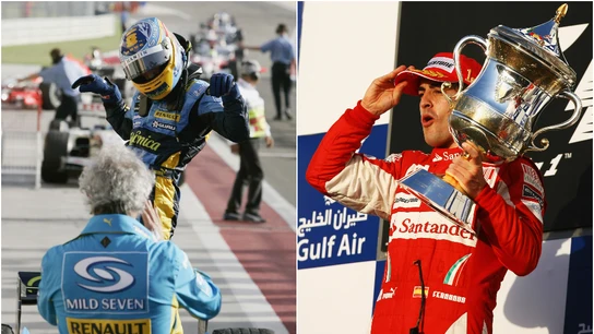 Fernando Alonso, vencedor en Baréin en 2005, 2006 y 2010 Fernando Alonso, vencedor en Baréin en 2005, 2006 y 2010