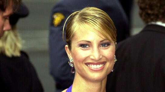 Eva Sannum, en una imagen de archivo de la &eacute;poca en que sal&iacute;a con Felipe VI