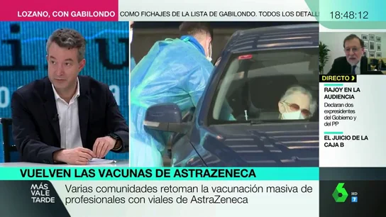 La advertencia del doctor Carballo explicando por qué la vacuna de AstraZeneca podría no servir en el futuro La advertencia del doctor Carballo explicando por qué la vacuna de AstraZeneca podría no servir en el futuro