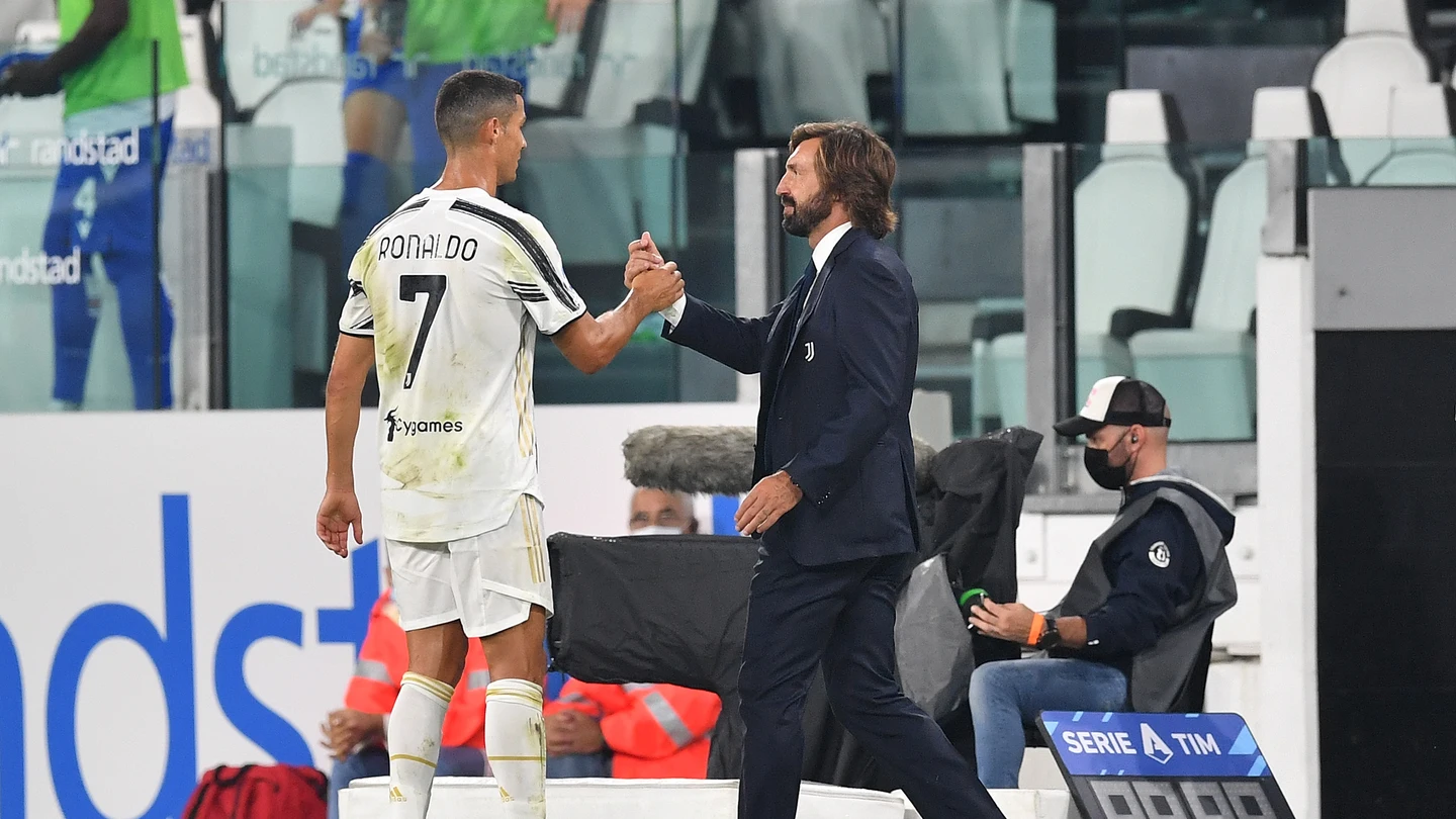 Cristiano Ronaldo y Andrea Pirlo Cristiano Ronaldo y Andrea Pirlo