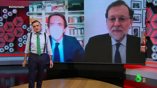 Wyoming carga contra la "anestesia social y mediática" al ver a Rajoy y Aznar compareciendo: "No nos acostumbremos a lo excepcional" Wyoming carga contra la "anestesia social y mediática" al ver a Rajoy y Aznar compareciendo: "No nos acostumbremos a lo excepcional"