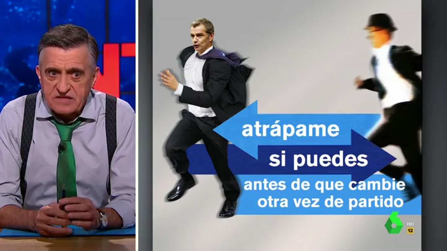 La sorpresa de Wyoming al enterarse de que Toni Cantó ficha por el PP: "¿Es que la policía le ha vuelto a ilusionar?" La sorpresa de Wyoming al enterarse de que Toni Cantó ficha por el PP: "¿Es que la policía le ha vuelto a ilusionar?"