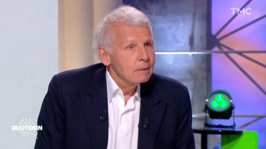 El presentador Patrick Poivre d'Arvor El presentador Patrick Poivre d'Arvor