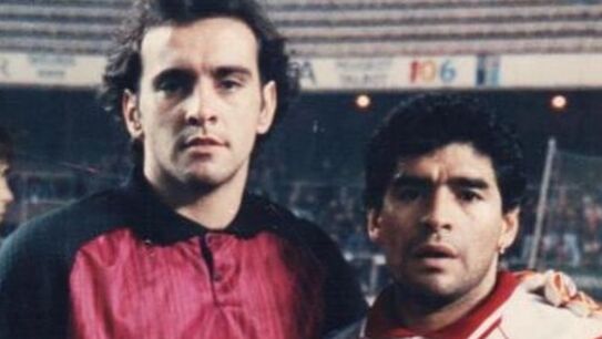 'Monchi' y Maradona