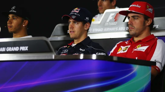 Alonso, Hamilton y Vettel Alonso, Hamilton y Vettel