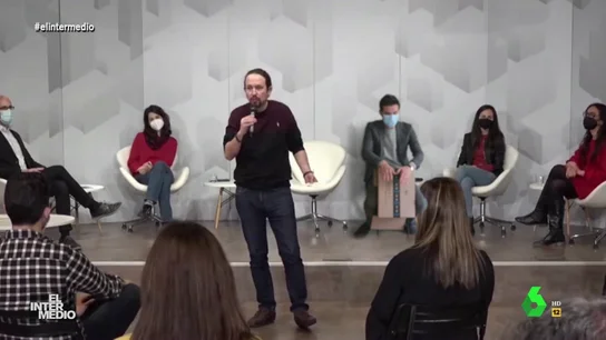 Vídeo manipulado - Un intruso irrumpe en un mitin de Pablo Iglesias Vídeo manipulado - Un intruso irrumpe en un mitin de Pablo Iglesias