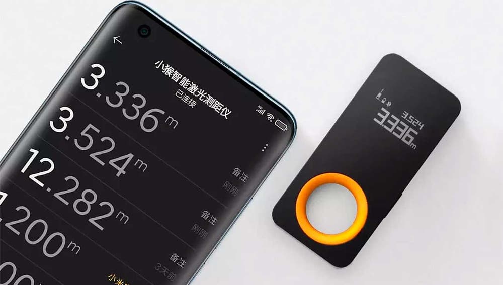Lo último de Xiaomi es un metro láser con app para el móvil y tan solo 3 mm  de error