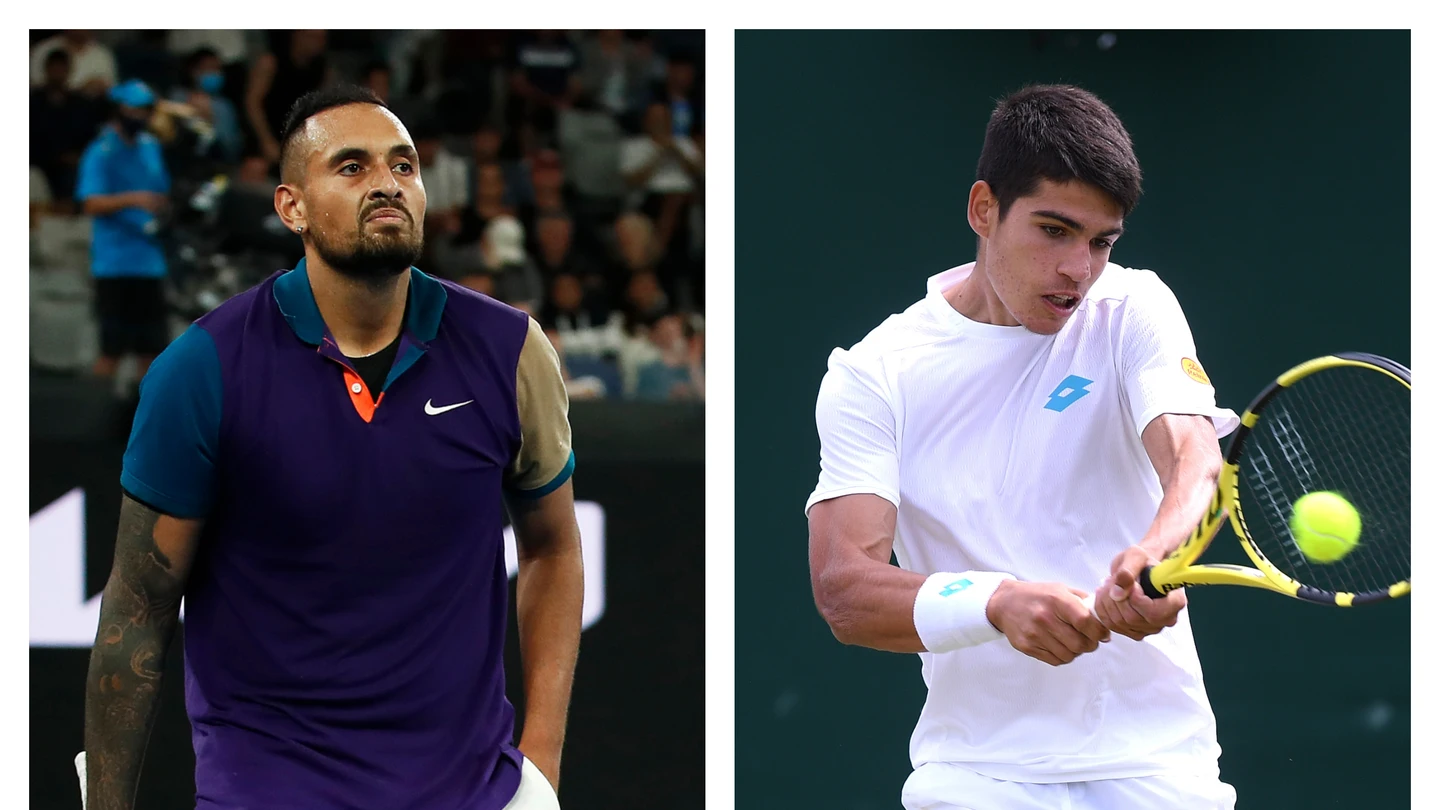 Kyrgios y Alcaraz Kyrgios y Alcaraz