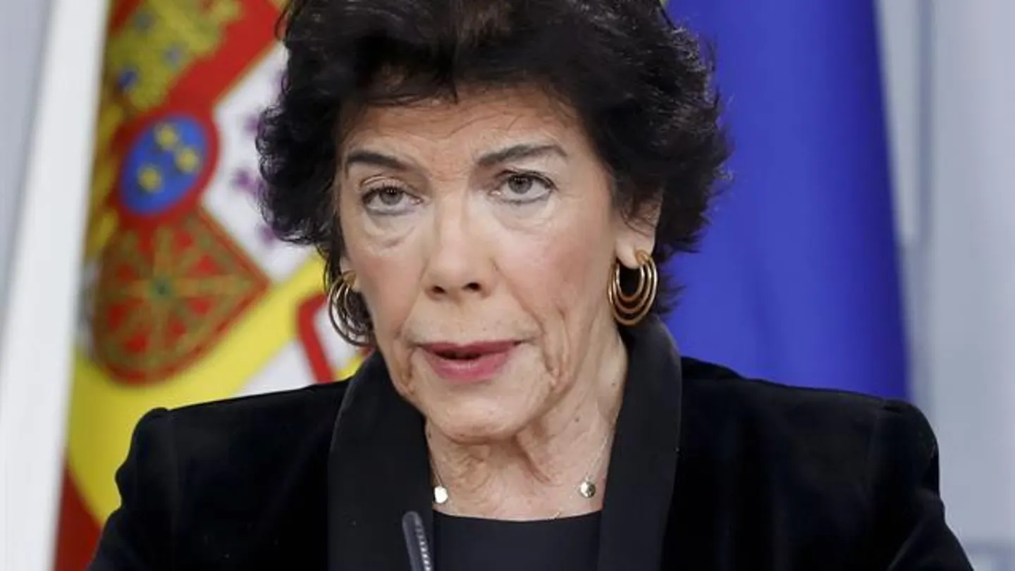 Isabel Celaá, ministra de Educación y portavoz del Gobierno en funciones, durante una rueda de prensa tras un Consejo de Ministros Isabel Celaá, ministra de Educación y portavoz del Gobierno en funciones, durante una rueda de prensa tras un Consejo de Ministros
