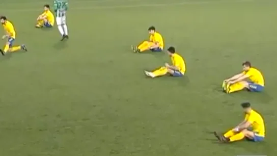 Sentada de La Solana en señal de protesta Sentada de La Solana en señal de protesta