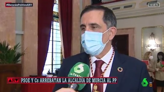 El nuevo alcalde de Murcia, José Antonio Serrano El nuevo alcalde de Murcia, José Antonio Serrano