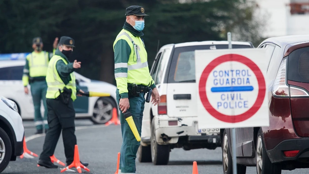 Control de la Guardia Civil