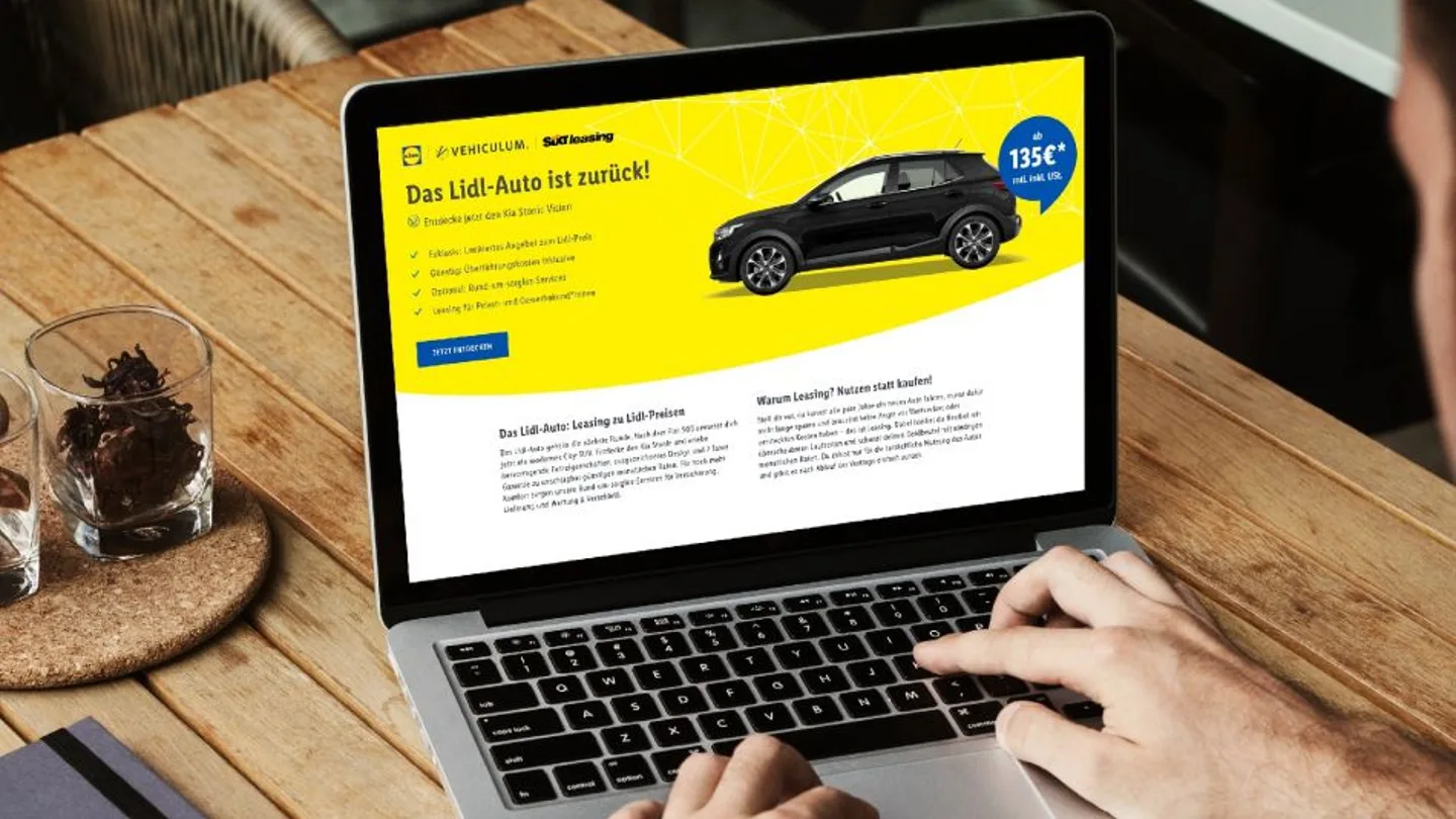 Imagen promocional de la oferta de vehículos de Lidl Imagen promocional de la oferta de vehículos de Lidl