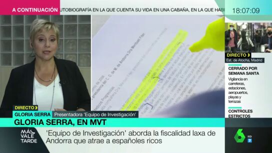 El duro mensaje de Gloria Serra.