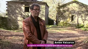 Antón Valcarce denuncia que la Iglesia ha inmatriculado su capilla
