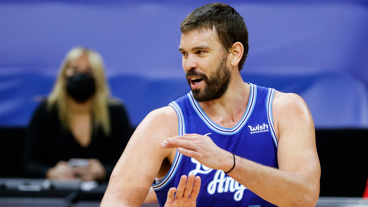 Marc Gasol, con los Lakers Marc Gasol, con los Lakers