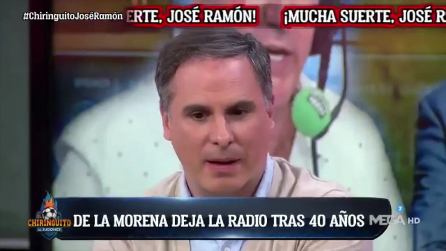 Las emotivas palabras de Manu Sainz tras la marcha de José Ramón de la Morena en 'El Chiringuito: "Le debo estar donde estoy ahora" Las emotivas palabras de Manu Sainz tras la marcha de José Ramón de la Morena en 'El Chiringuito: "Le debo estar donde estoy ahora"
