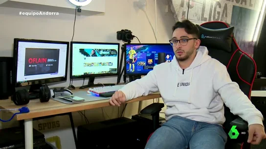 El youtuber Martí Miras, 'Spursito' El youtuber Martí Miras, 'Spursito'