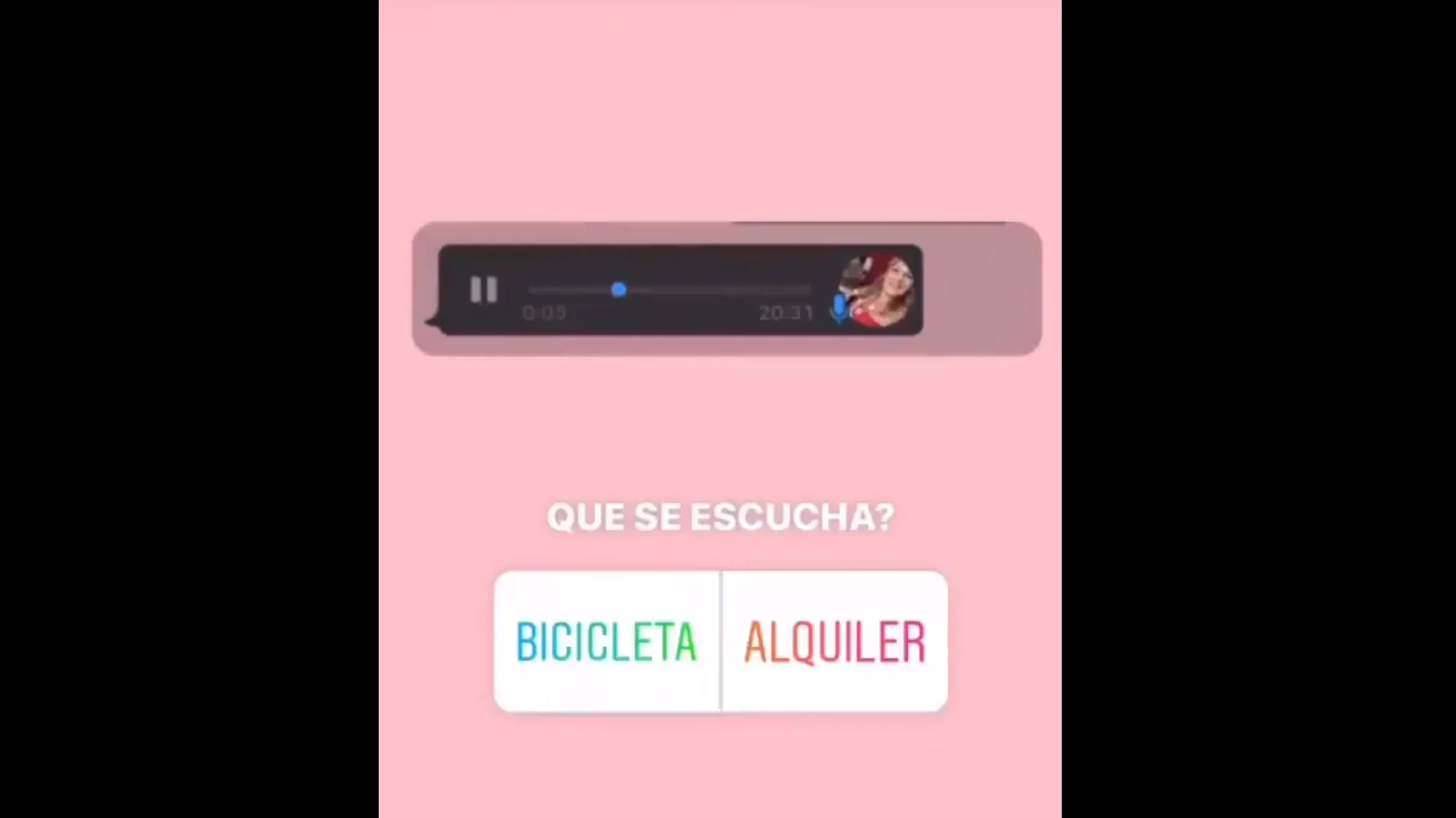 ¿'Bicicleta' o 'alquiler'? El nuevo audio que divide a las redes