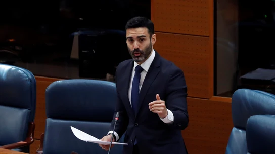 Imagen de archivo de Sergio Brabezo en la Asamblea de Madrid Imagen de archivo de Sergio Brabezo en la Asamblea de Madrid