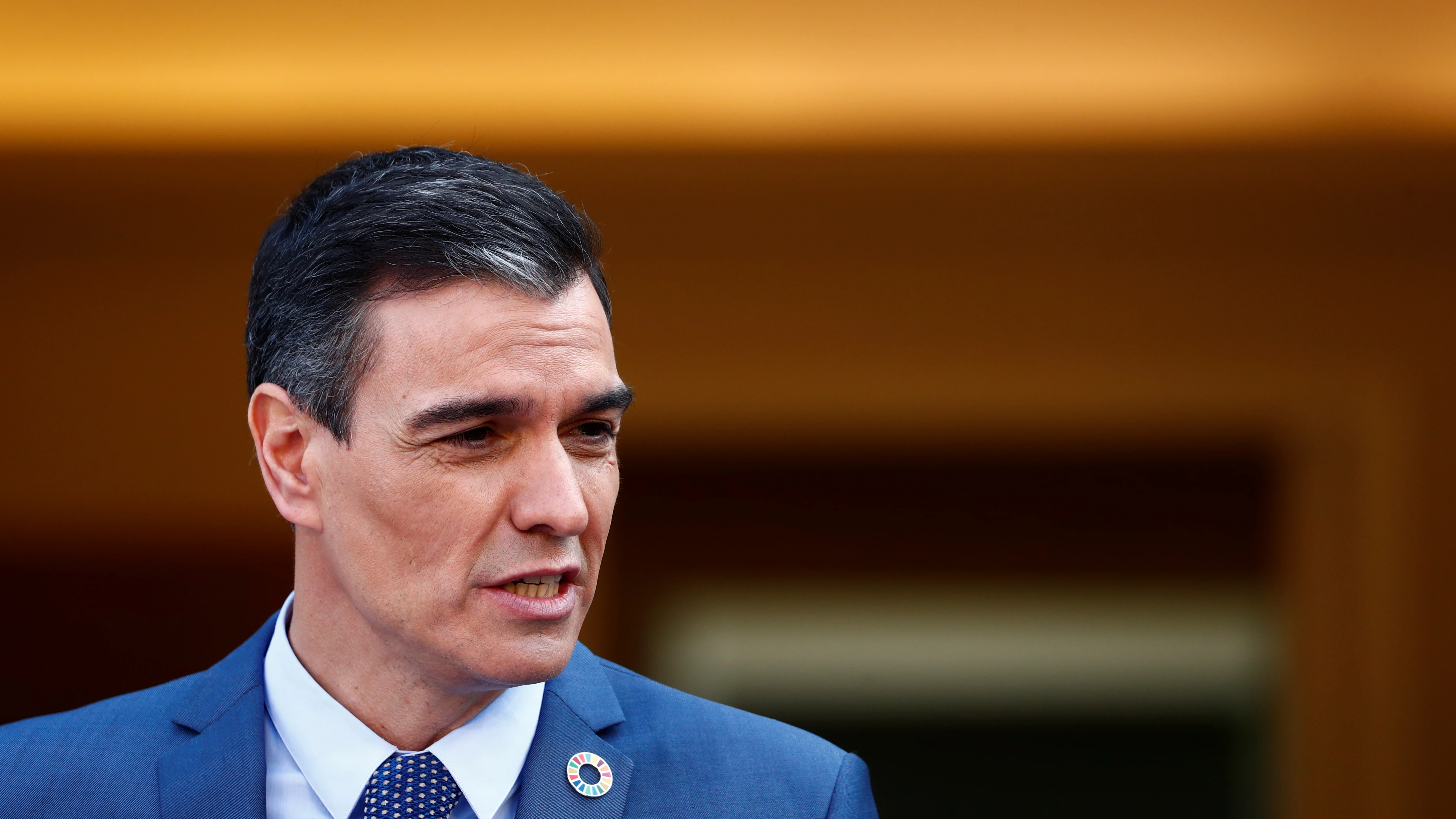 El presidente del Gobierno, Pedro Sánchez