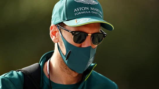 Sebastian Vettel, piloto de Aston Martin Sebastian Vettel, piloto de Aston Martin