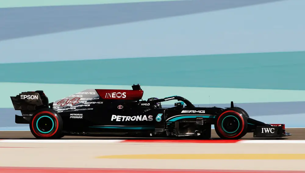 Lewis Hamilton GP Bahrein 2021 Quali 