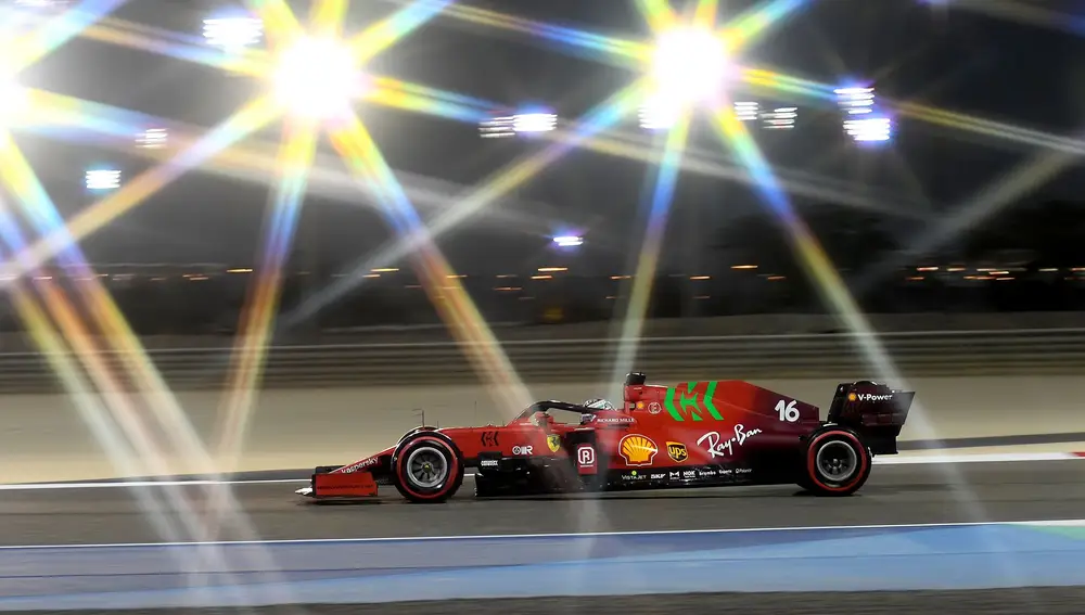 Charles Leclerc GP Bahrein 2021 Quali 