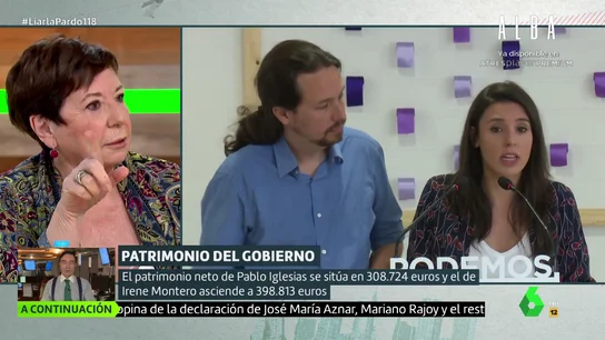 Celia Villalobos: "Me sorprende que Pablo Iglesias e Irene Montero tengan un fondo de pensiones, es muy capitalista" Celia Villalobos: "Me sorprende que Pablo Iglesias e Irene Montero tengan un fondo de pensiones, es muy capitalista"