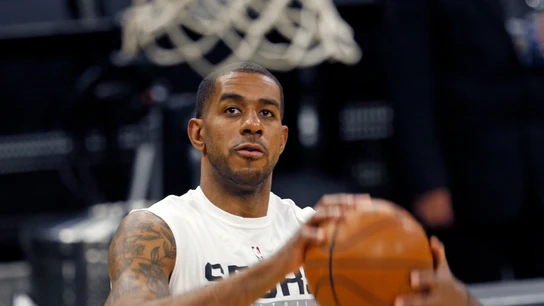 LaMarcus Aldridge, con los Spurs LaMarcus Aldridge, con los Spurs