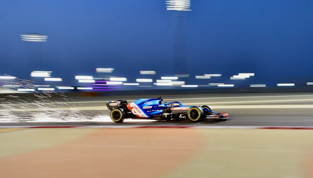 Fernando Alonso GP Bahrein 2021 Quali 