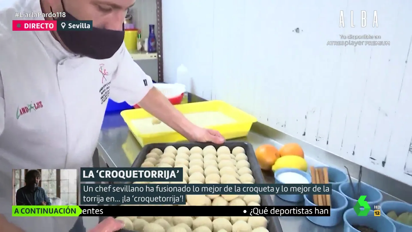 El invento de un chef sevillano para Semana Santa: las croquetoriijas El invento de un chef sevillano para Semana Santa: las croquetoriijas