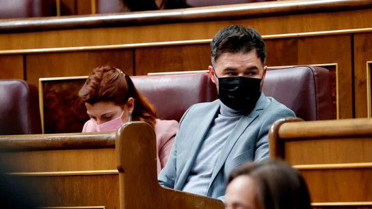 El portavoz parlamentario de ERC, Gabriel Rufián El portavoz parlamentario de ERC, Gabriel Rufián