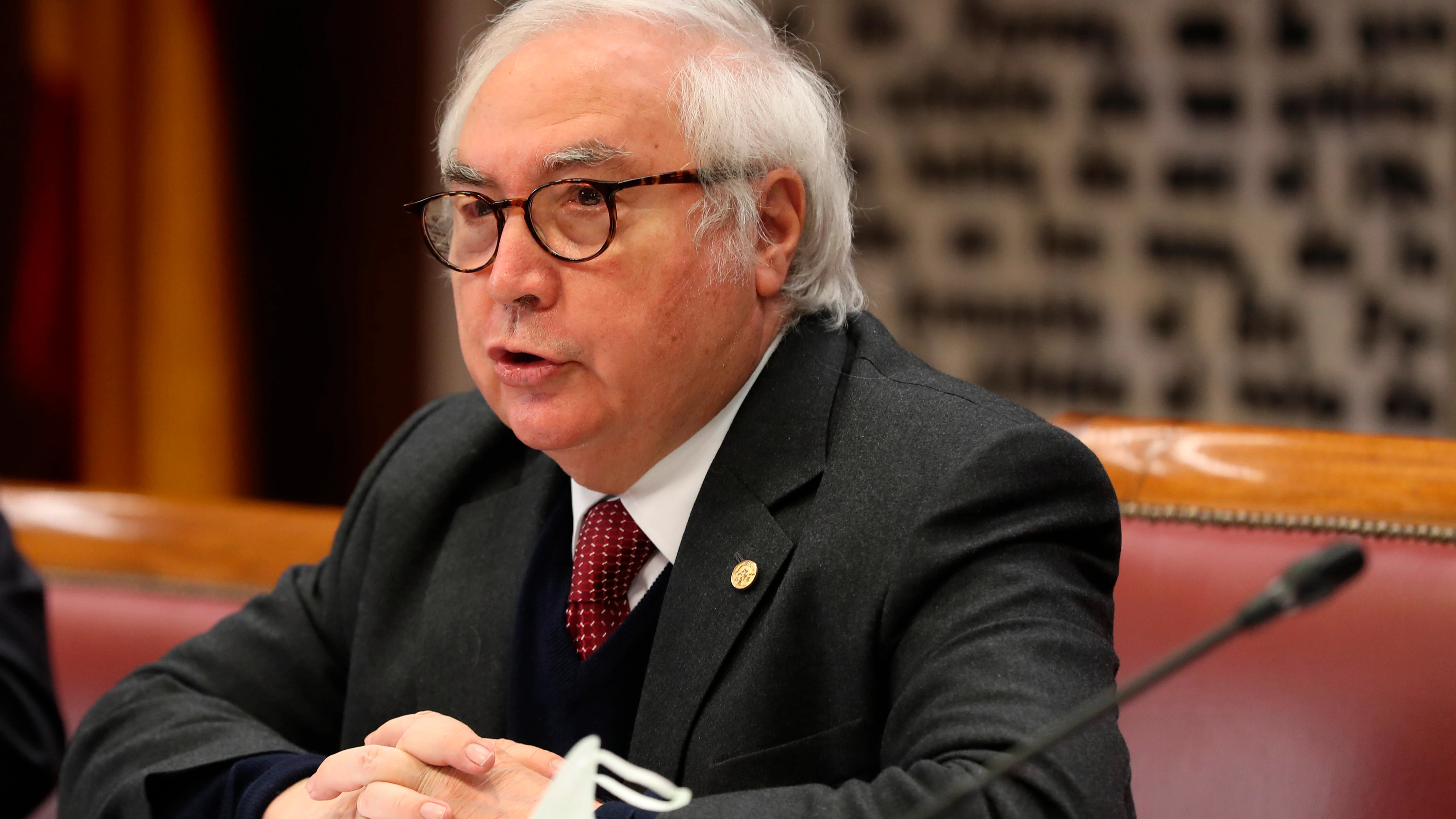 El ministro de Universidades, Manuel Castells