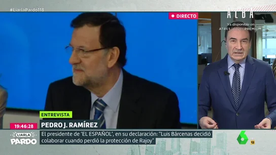 Pedro J. Ramírez critica las declaraciones de los exdirigentes del PP: "¿Si la contabilidad era de Bárcenas, por qué Rajoy le protegió?" Pedro J. Ramírez critica las declaraciones de los exdirigentes del PP: "¿Si la contabilidad era de Bárcenas, por qué Rajoy le protegió?"