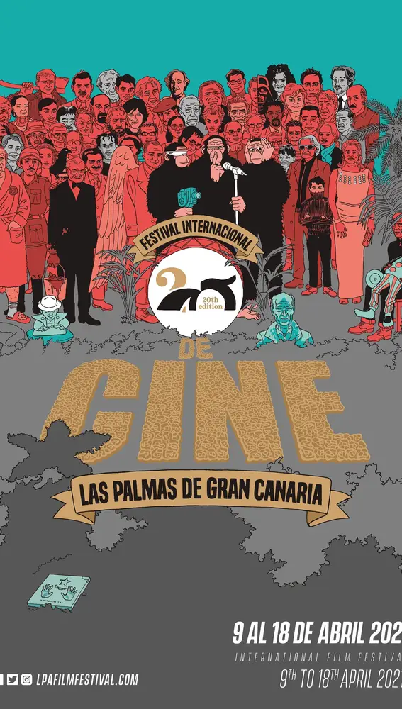 Cartel del Festival Internacional de Cine de Las Palmas