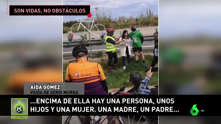  palabras viuda ciclista