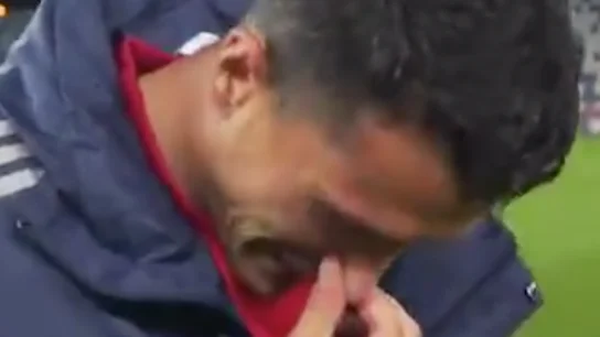 Pedro Porro, emocionado tras su debut con España Pedro Porro, emocionado tras su debut con España