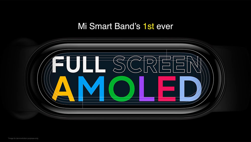 La nueva pantalla de la Xiaomi Mi Band 6