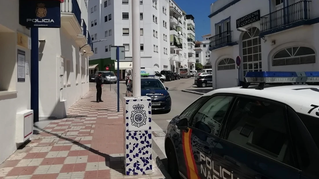 Imagen de archivo de una comisaría de la Policía Nacional en Málaga