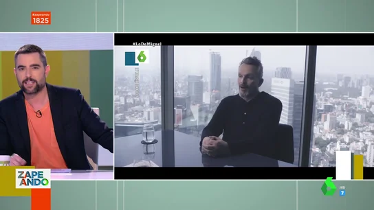 La reacción de Dani Mateo a la tensa discusión de Miguel Bosé y Jordi Évole sobre el coronavirus La reacción de Dani Mateo a la tensa discusión de Miguel Bosé y Jordi Évole sobre el coronavirus