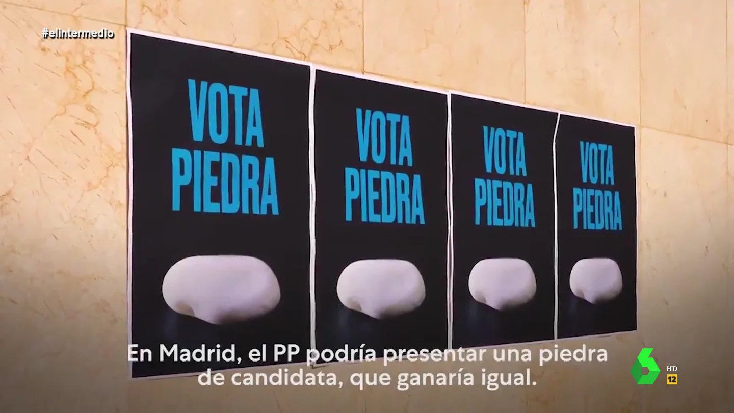 Wyoming contesta al vídeo de Podemos comparando a Ayuso con una piedra Wyoming contesta al vídeo de Podemos comparando a Ayuso con una piedra
