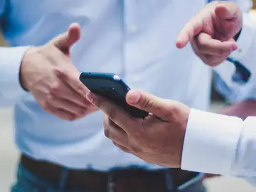 Un smartphone Un smartphone