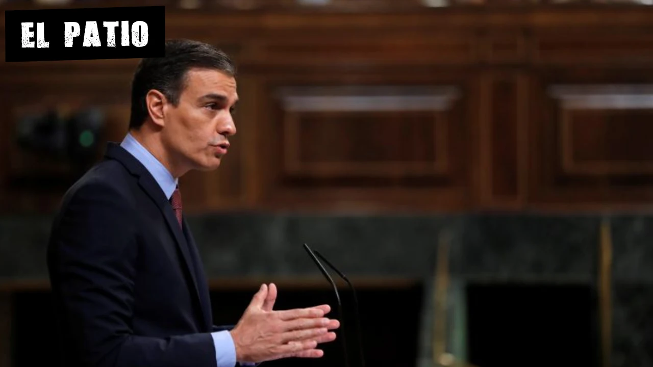 Pedro Sánchez en el Congreso de los Diputados.