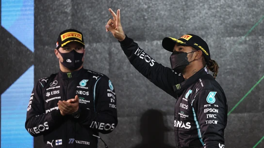 Bottas y Hamilton Bottas y Hamilton