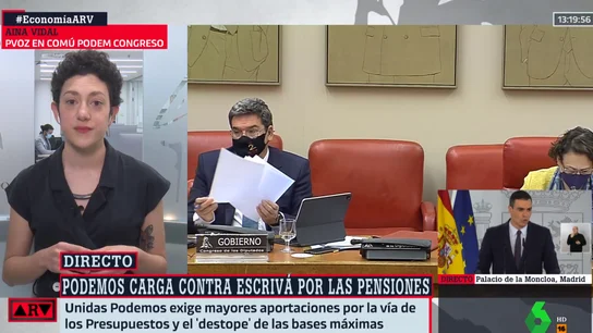 La portavoz de Unidas Podemos, Aina Vidal, en Al Rojo Vivo Aina Vidal ARV
