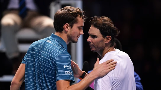 Medvedev y Nadal Medvedev y Nadal